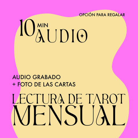 Lectura de tarot mensual